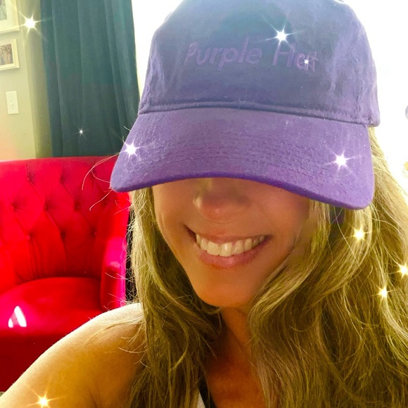 Sofi Tukker Purple Hat and Shoes Set - Picture 6 of 7